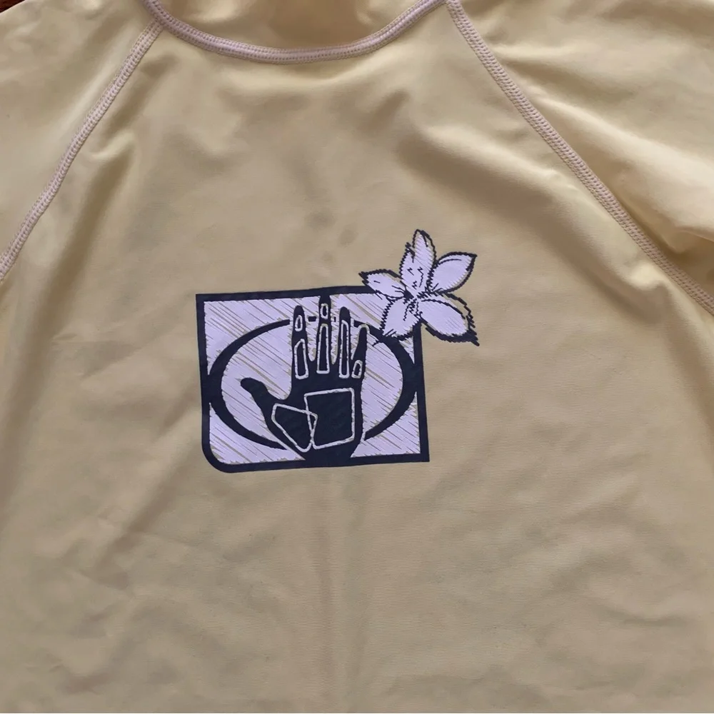 Kid’s Body Glove Yellow Rashguard * XL